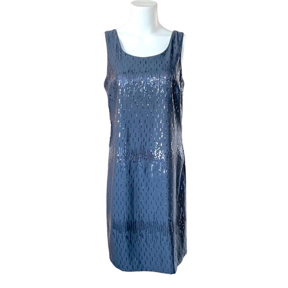Oleg Cassini Sequin Mini Dress
